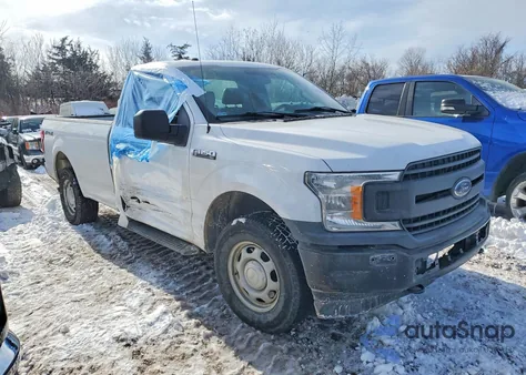 2018 Ford F150 from USA, damaged, VIN 1FTMF1EB0JKF33732